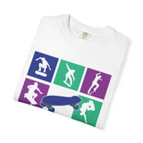 Skateboarding Graphic Tee, Unisex Skate Shirt, Gift for Skaters, Summer Casual Wear, Skate Crew T-shirt, Trendy Streetwear